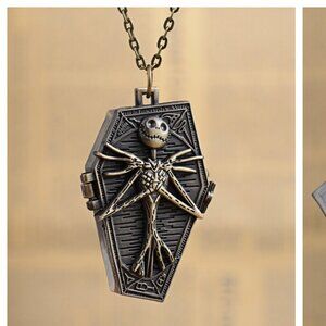 New Jack Skellington Pocket Watch on chain